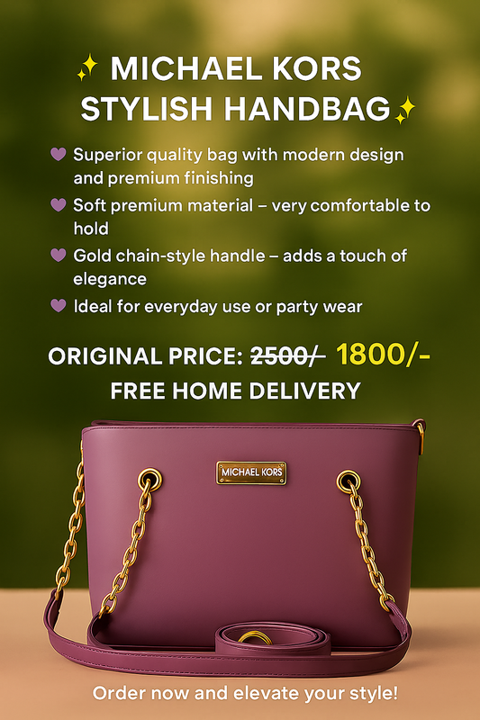 ✨ Elegant Michael Kors Handbag – Style Meets Luxury ✨