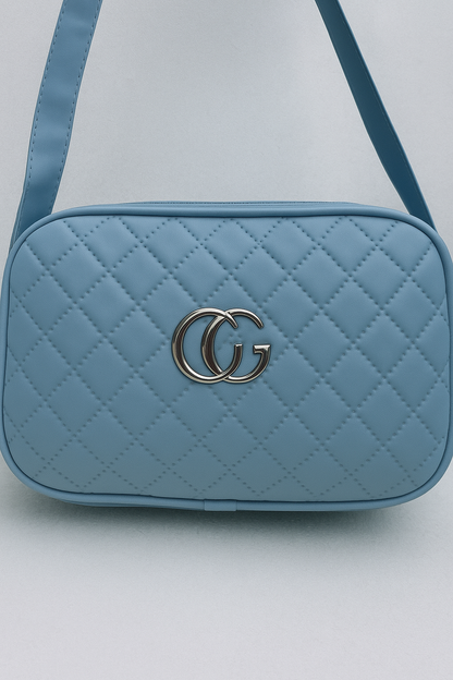 ✨ Elegant Quilted Shoulder Bag with Double Zipper ✨
