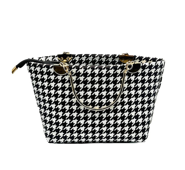 Zebra Pattern printed carry bag